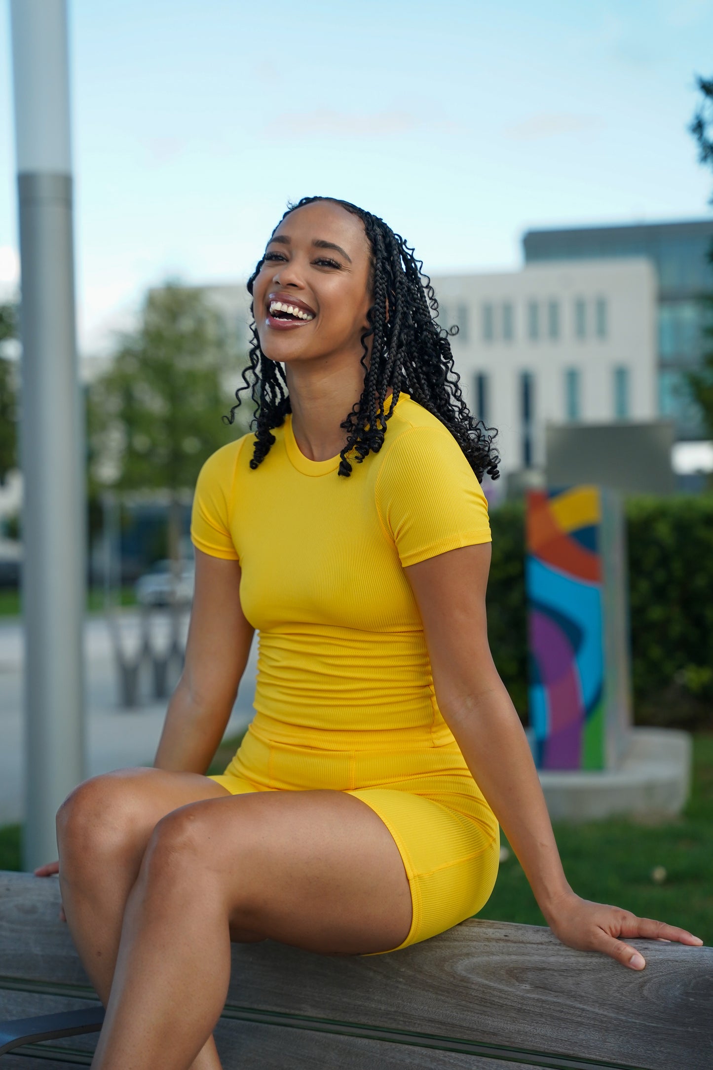 Ray of Sunshine - Short Sleeve Set